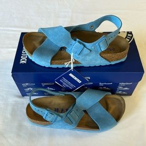 Birkenstock Tulum SFB Sky Blue Narrow US 7 Sw